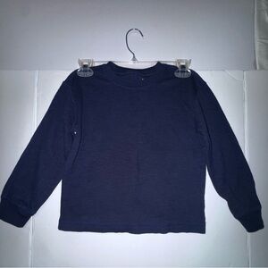 GAP Kids Dark Blue Long Sleeve Tee